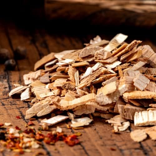 Wood Smoker Chips Bundle of 3 Flavors - Apple, Mesquite & Hickory Wood Chips