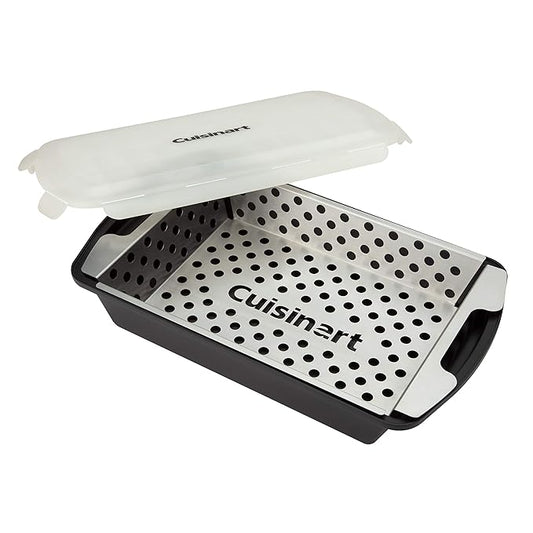 Marinade and Grilling Basket Set